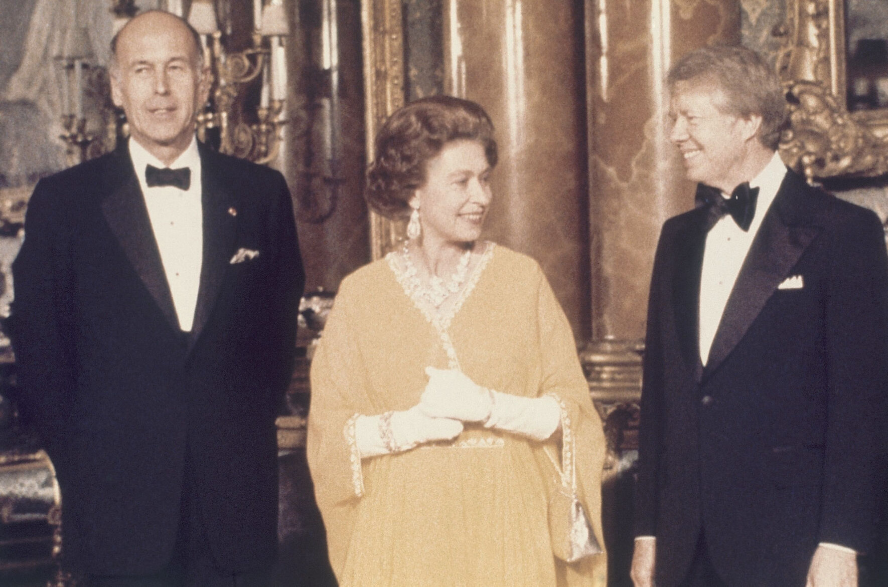 1977: Queen Elizabeth II and President Jimmy Carter
